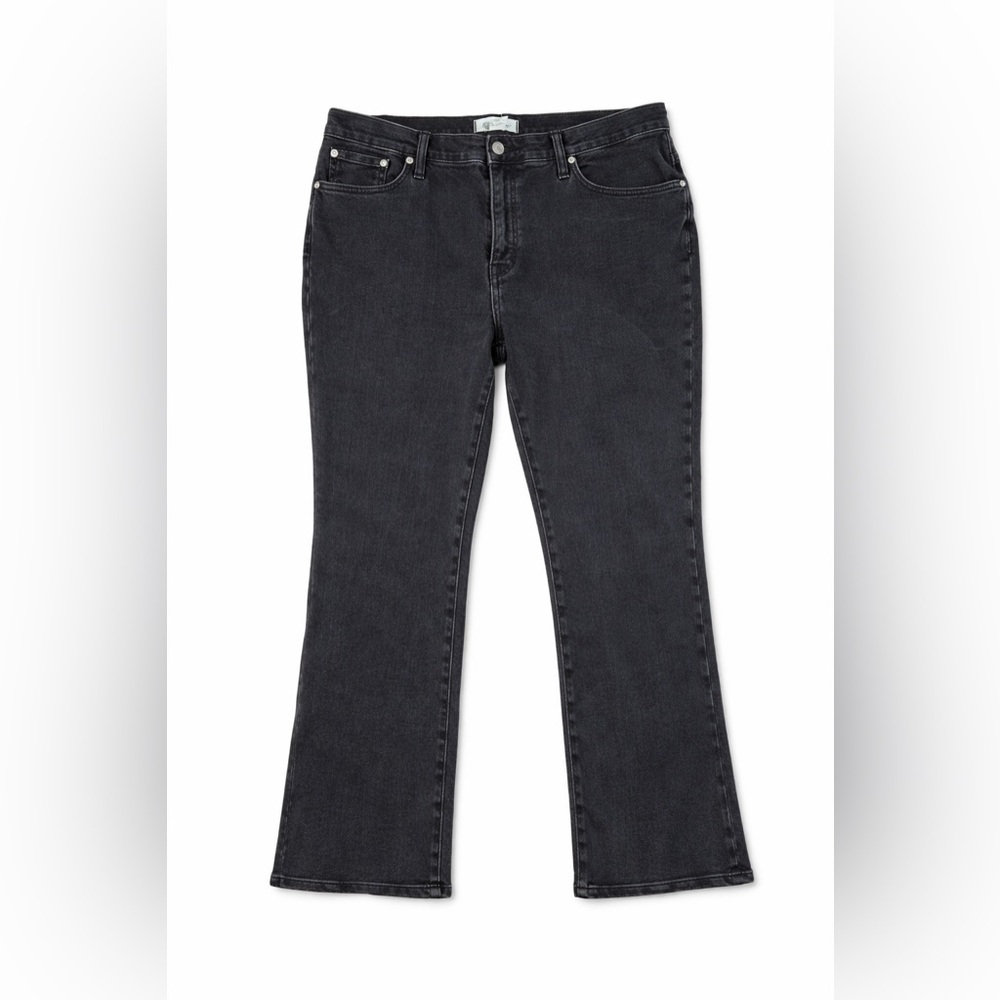 Madewell Mid-Rise Kick-Out Jeans Gray Size 31